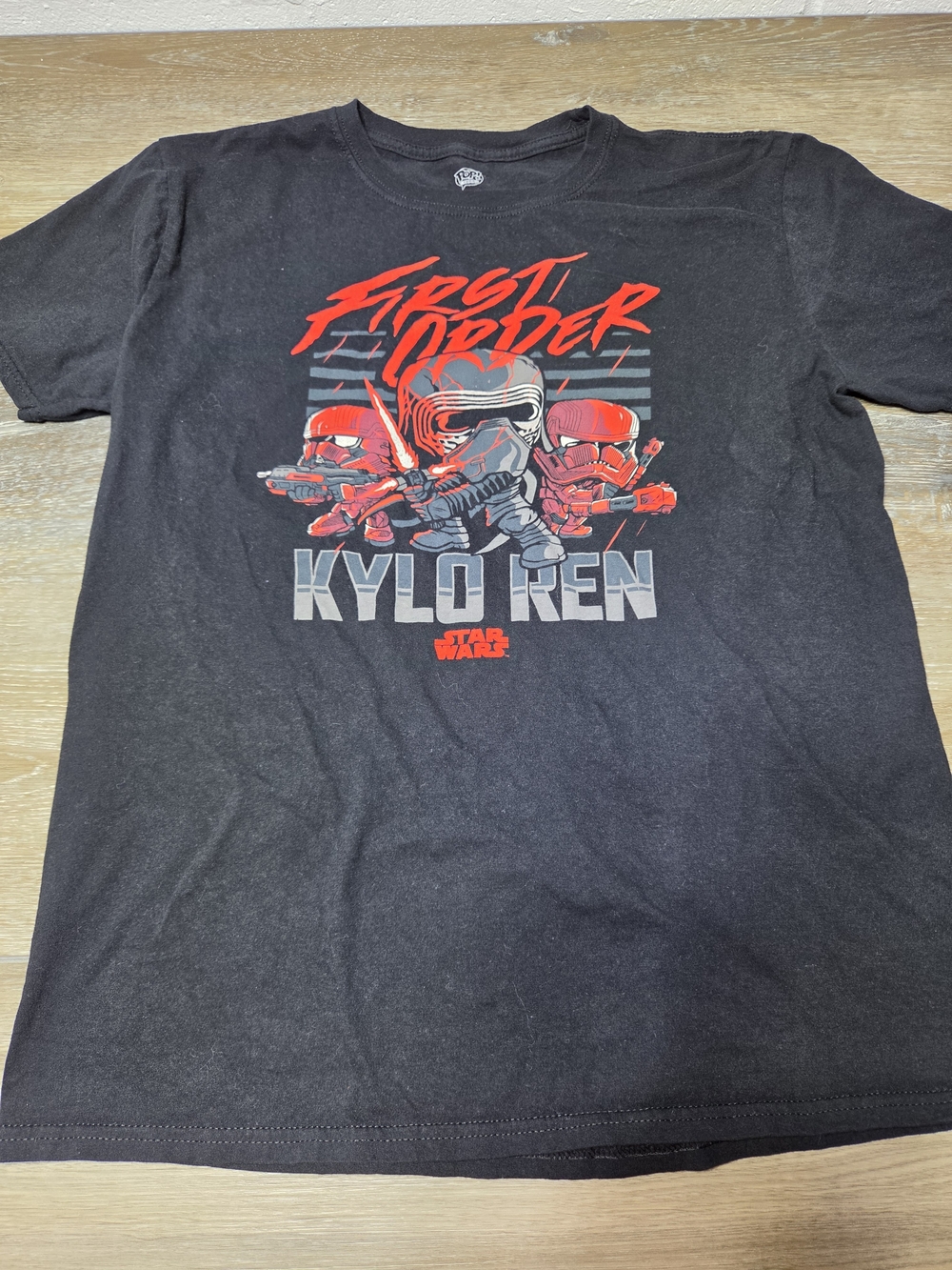 Funko Pop Star Wars Kylo Ren Graphic T-Shirt Men's L Black 2018